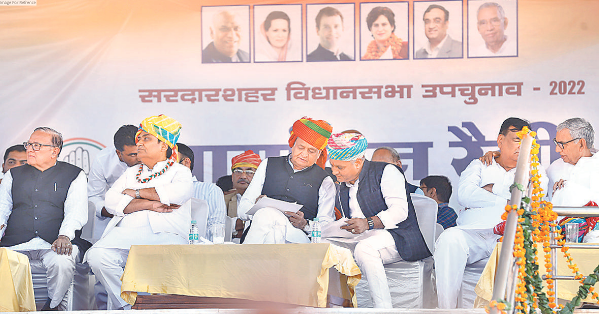 GOVT’S PLANS AND SCHEMES WILL ENSURE OUR VICTORY: GEHLOT